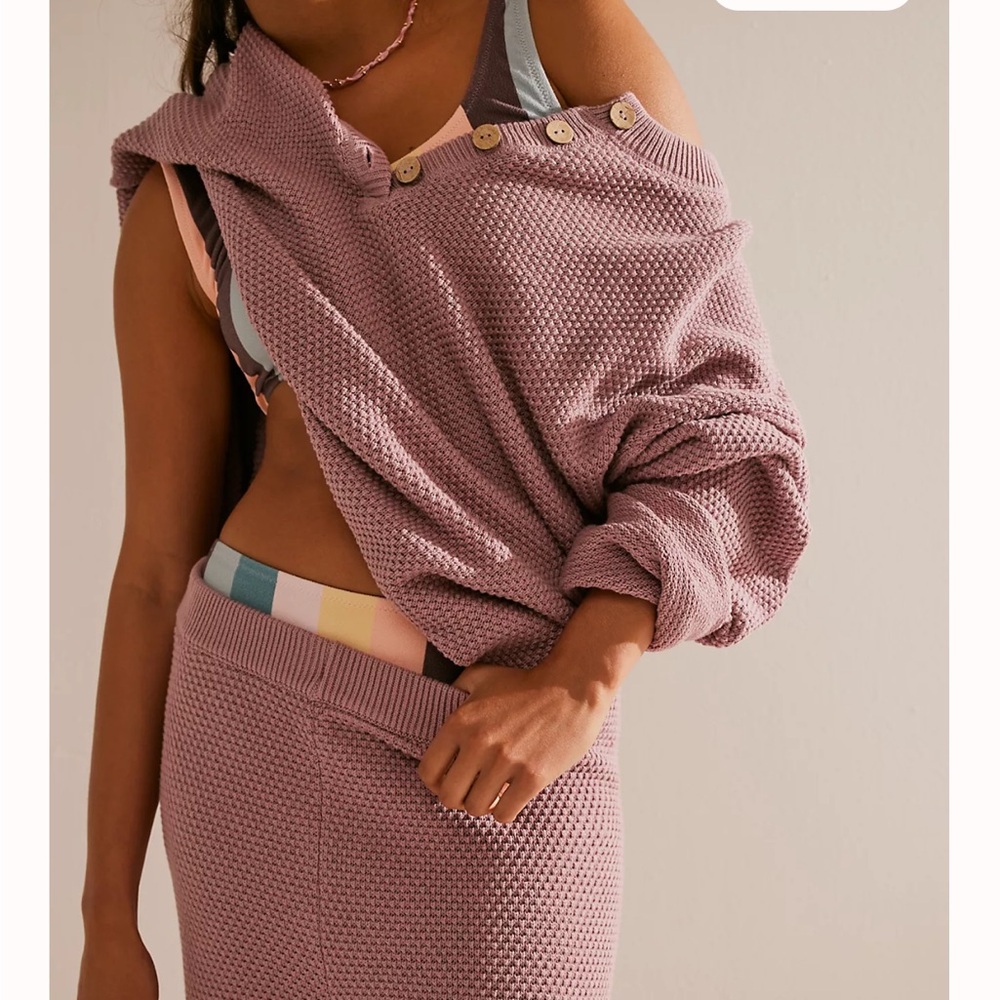 FREE PEOPLE HAILEE SWEATER SET - Picture 8 of 9